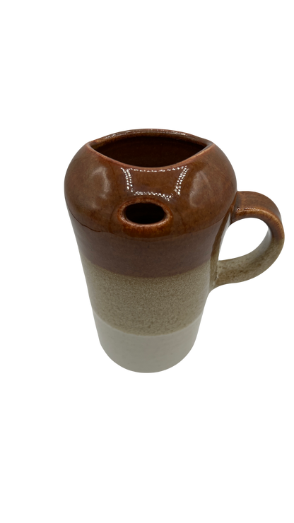 Brown Ceramic Sip Mug