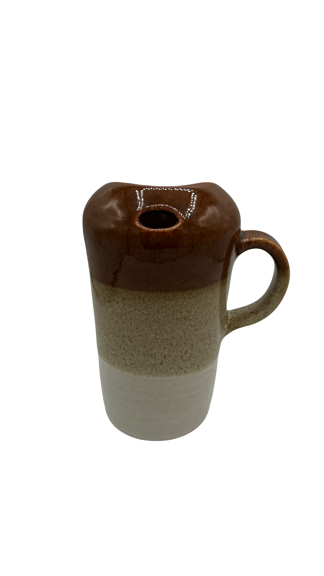 Brown Ceramic Sip Mug