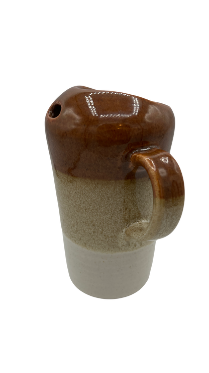 Brown Ceramic Sip Mug