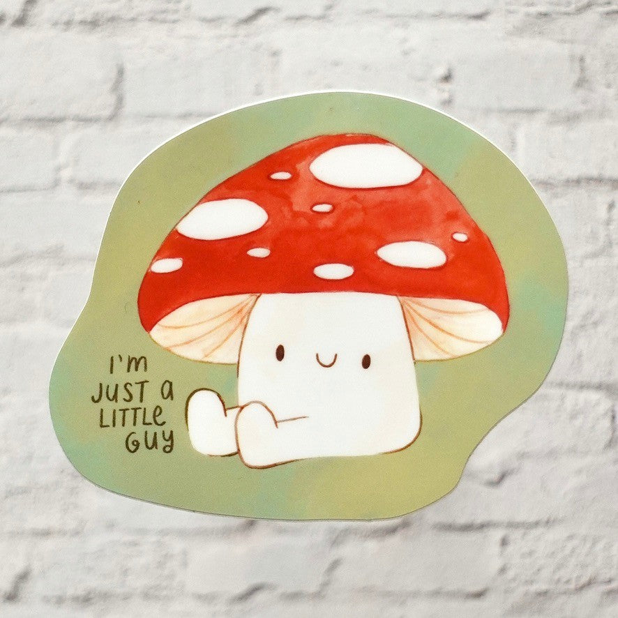 Little Guy Vinyl Sticker