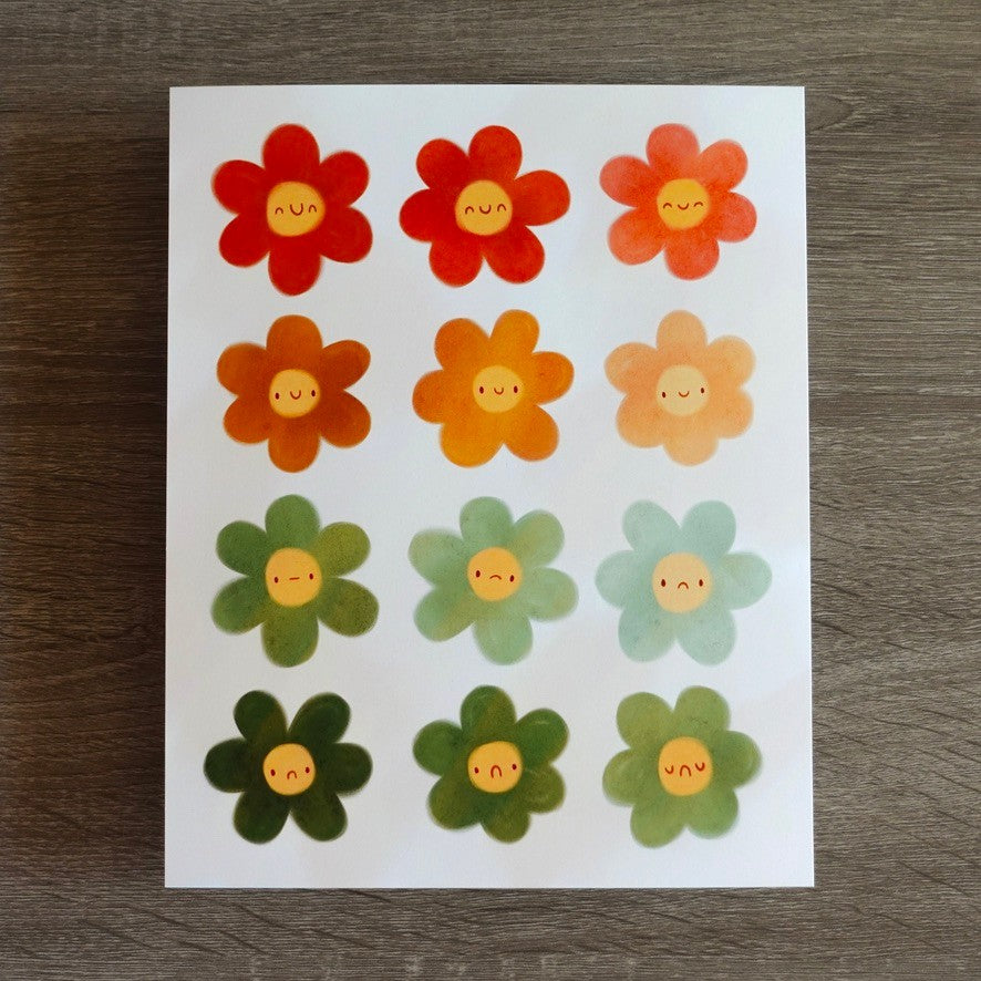 Flower Feels Art Print