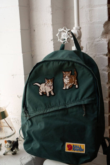 Kittens Sticky Patch Set | Embroidered Sticker Patches