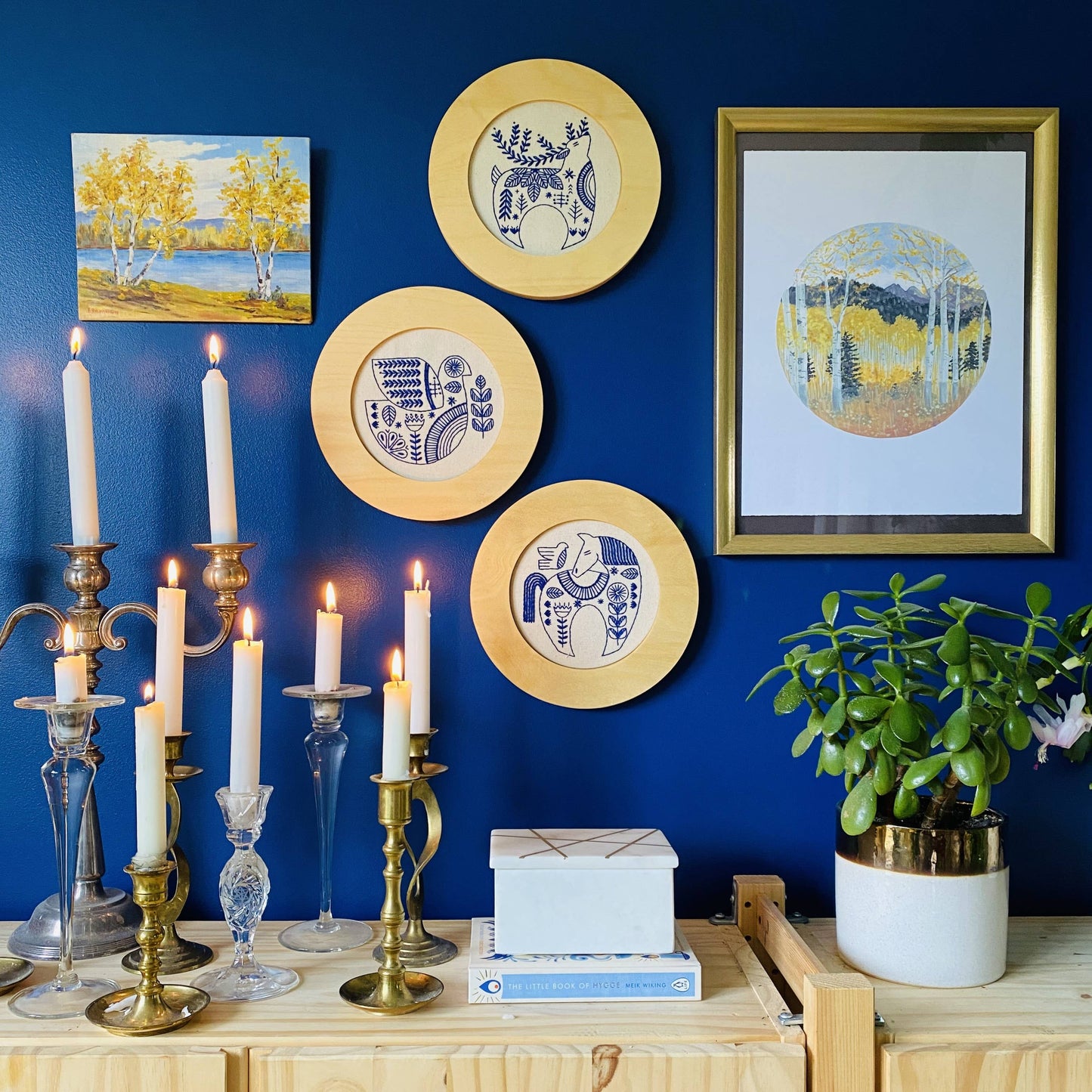 Hygge Reindeer Complete Embroidery Kit