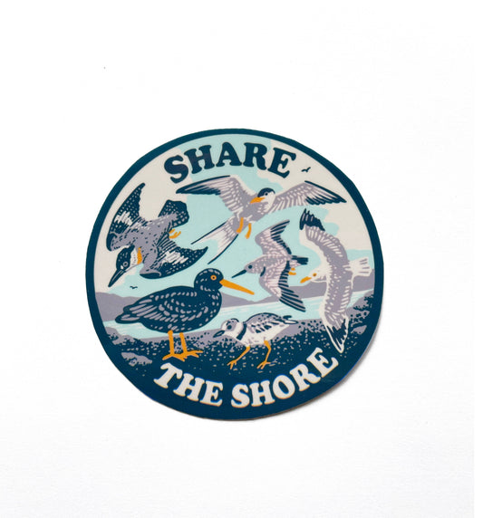 Share the Shore Sticker