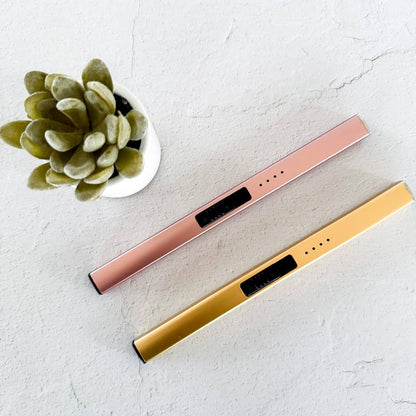 USB Eco Candle Lighter: Rose Gold
