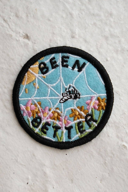 Been Better (Spiderweb) - Felt Sticky Patch