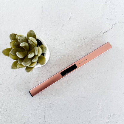 USB Eco Candle Lighter: Rose Gold