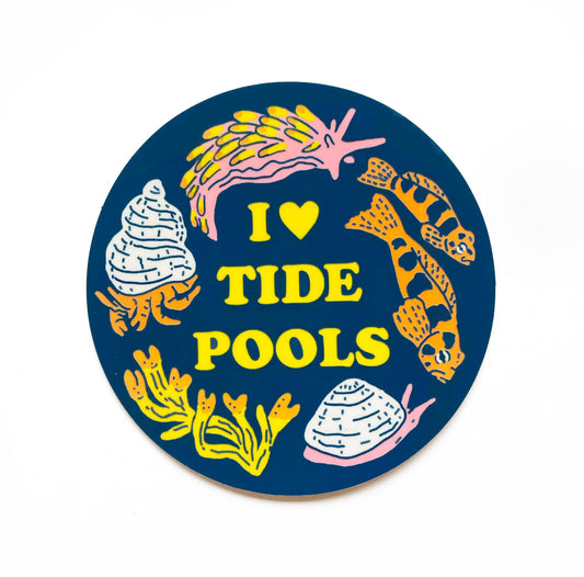 I Love Tide Pools Sticker