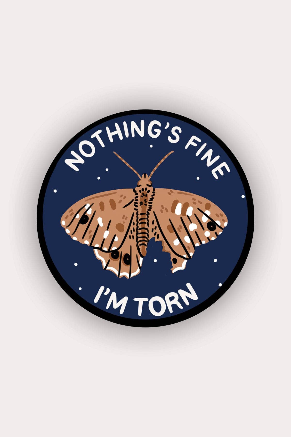I'm Torn Sticker | Waterproof Vinyl Sticker