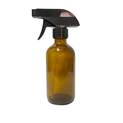 Wholesale 8 oz Amber Trigger Cap Glass Bottle