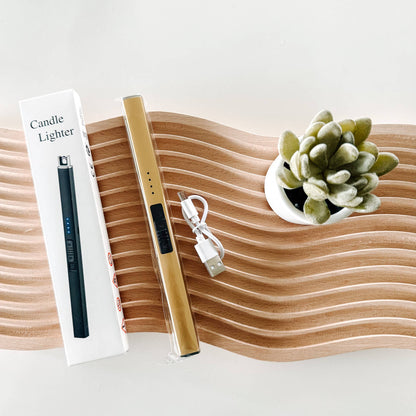USB Eco Candle Lighter: Gold