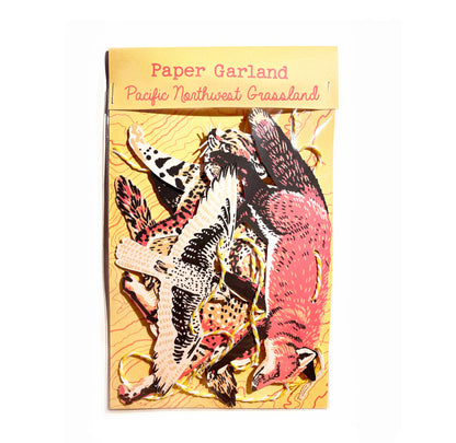 Pacific Northwest Grassland Paper Garland