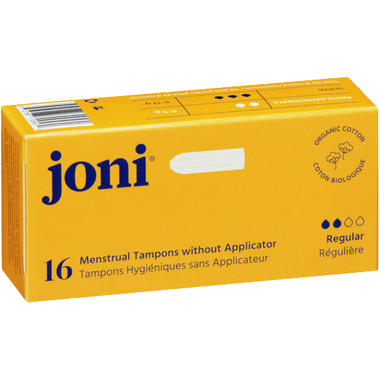 Joni Non-Applicator Tampons - Regular