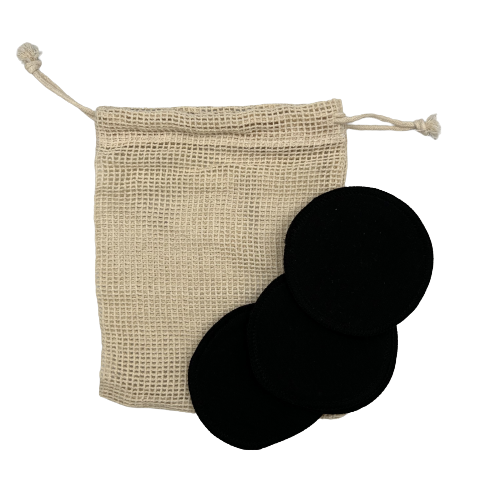 Wholesale Black Cotton Facial Rounds