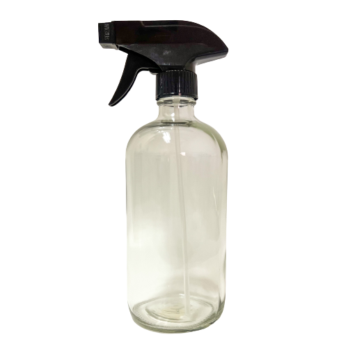 Wholesale 16 oz Clear Trigger Cap Glass Bottle