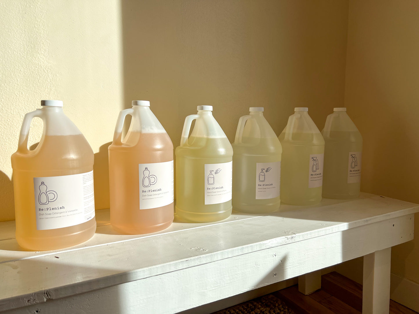 Wholesale Lemon, Cedarwood, and Lavender Bulk Dish Soap For Refill