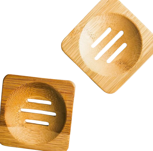 Wooden Square Soap Dish
