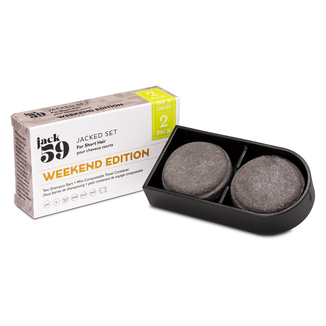 Jacked Weekend Edition Travel Set