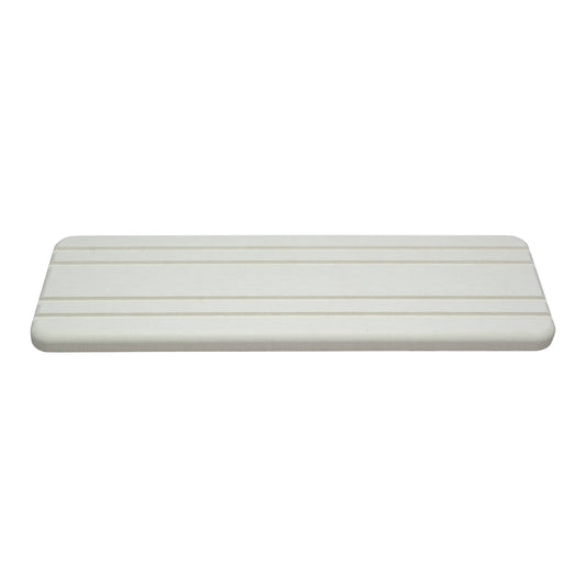 Diatomaceous Earth Bottle Tray: White