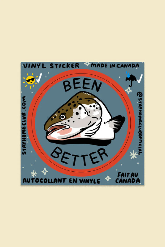Been Better (Fish) | Vinyl Sticker