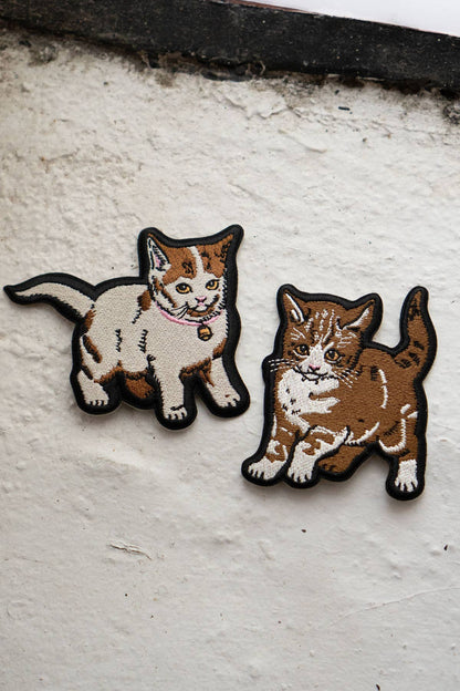 Kittens Sticky Patch Set | Embroidered Sticker Patches