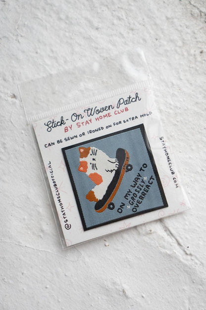 Overreact - Woven Sticky Patch