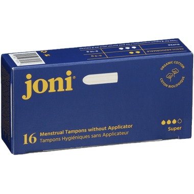 Joni Non-Applicator Tampons - Super