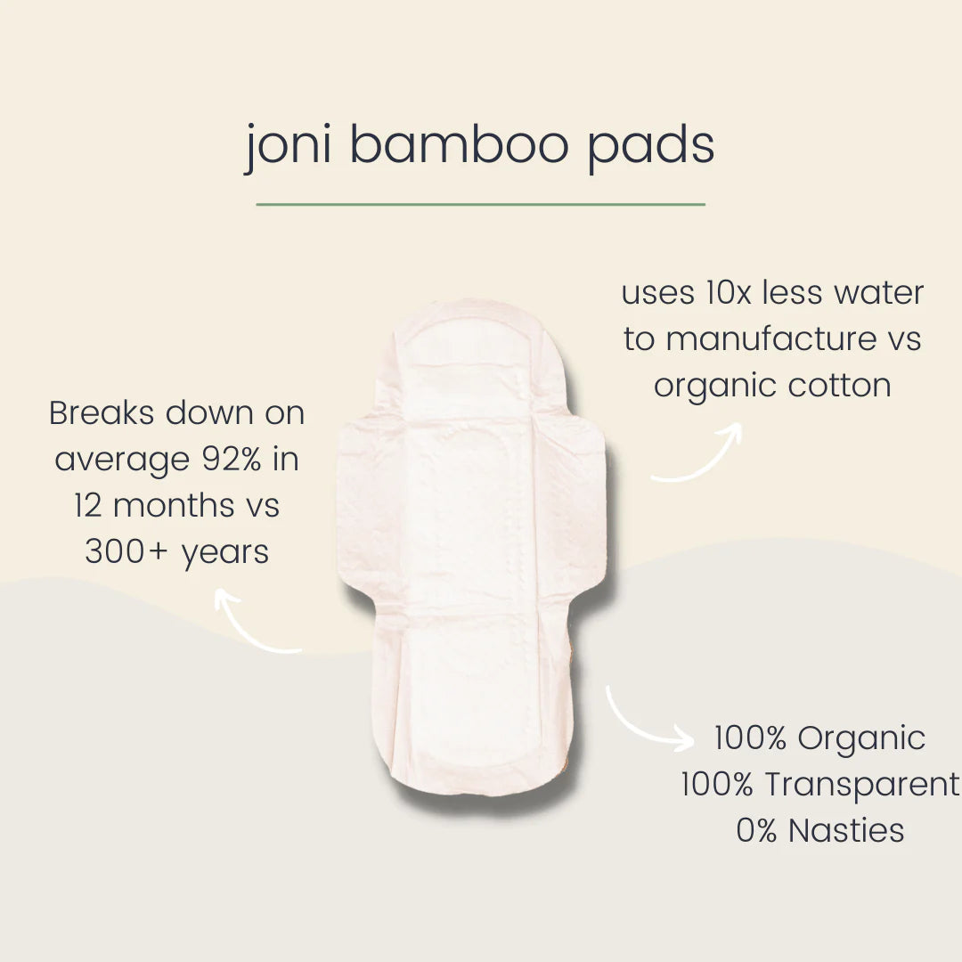 Joni Bamboo Pads - Overnight