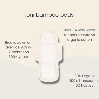 Joni Bamboo Pads - Overnight