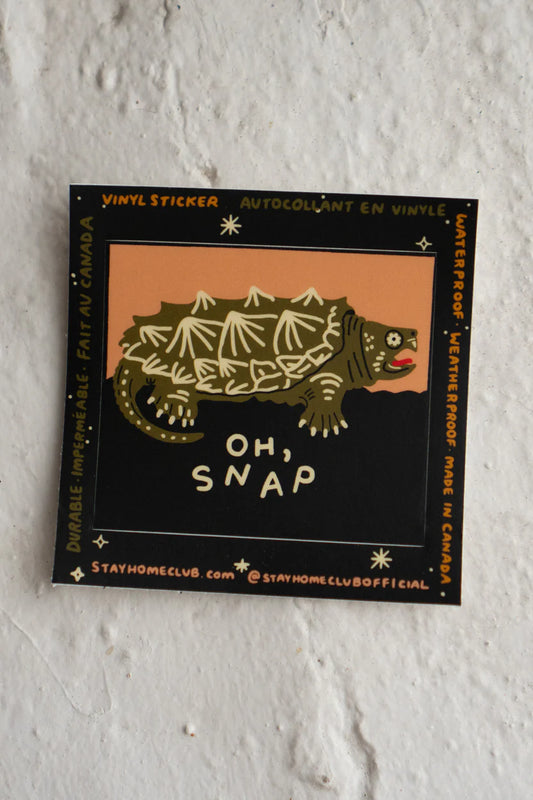 Oh, Snap l Vinyl Sticker