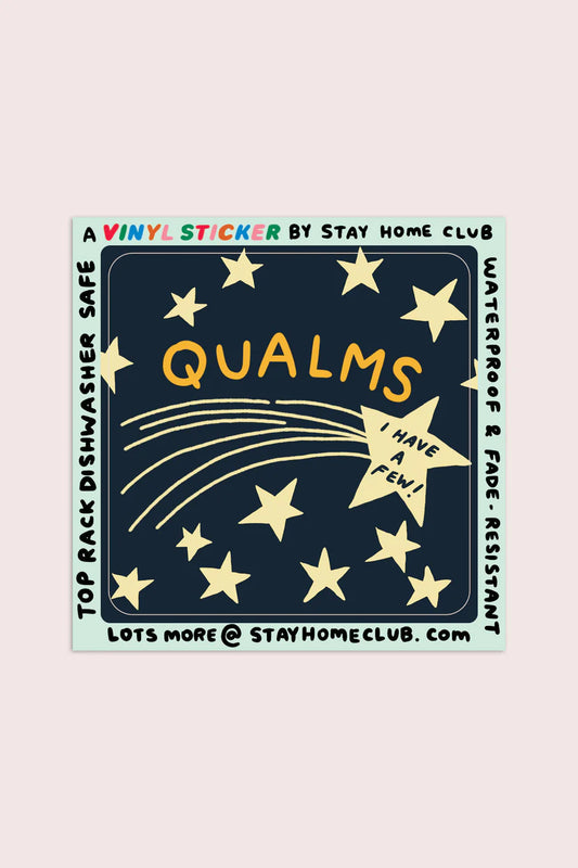 Qualms l Vinyl Sticker