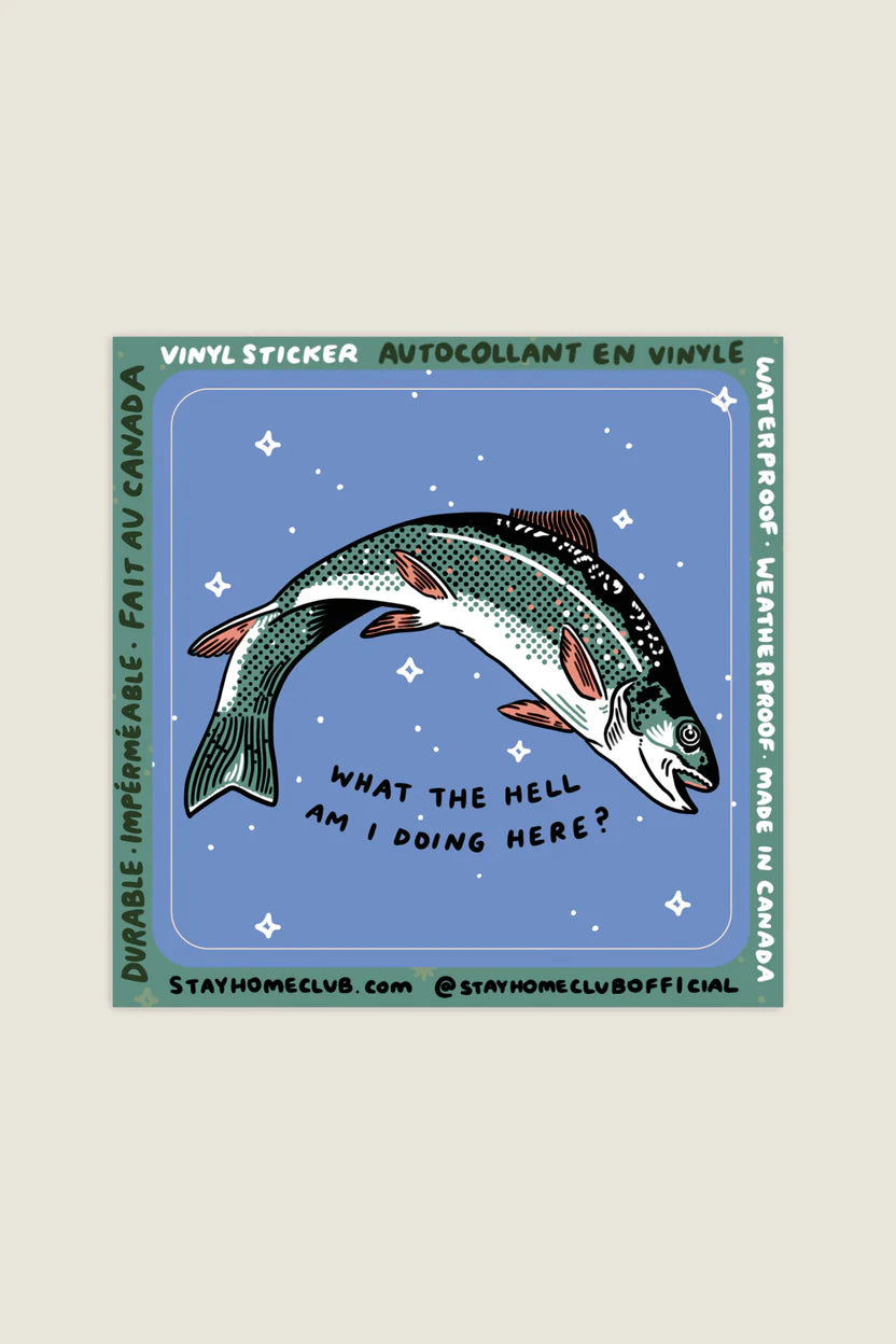 What the Hell l Vinyl Sticker