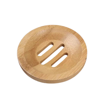 Wooden Round Soap Dish